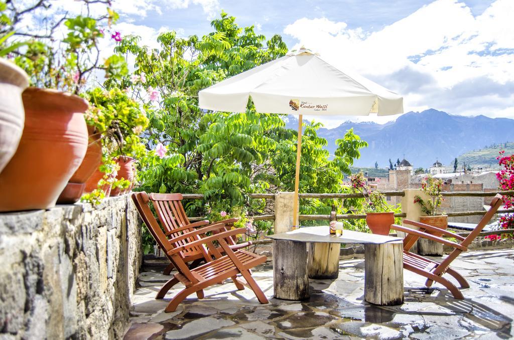 Hotel Kuntur Wassi Cabanaconde Dış mekan fotoğraf